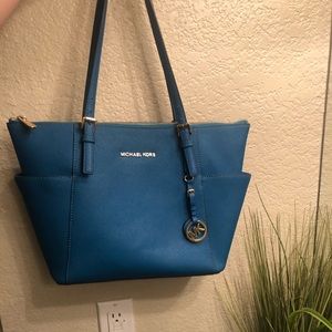 Michael Kors- Teal Handbag